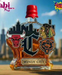Chicago Team’s Limited Edition City Whiskey Bottle