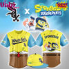 Miami Marlins X Spongbob Squarepants Night Baseball Jersey Miami Marlins X Spongbob Squarepants Night Baseball Jersey