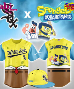 Chicago White Sox X Spongbob Squarepants Night Baseball Jersey
