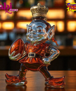 Cleveland Browns Brownie The Elf Special Edition Whiskey Bottle