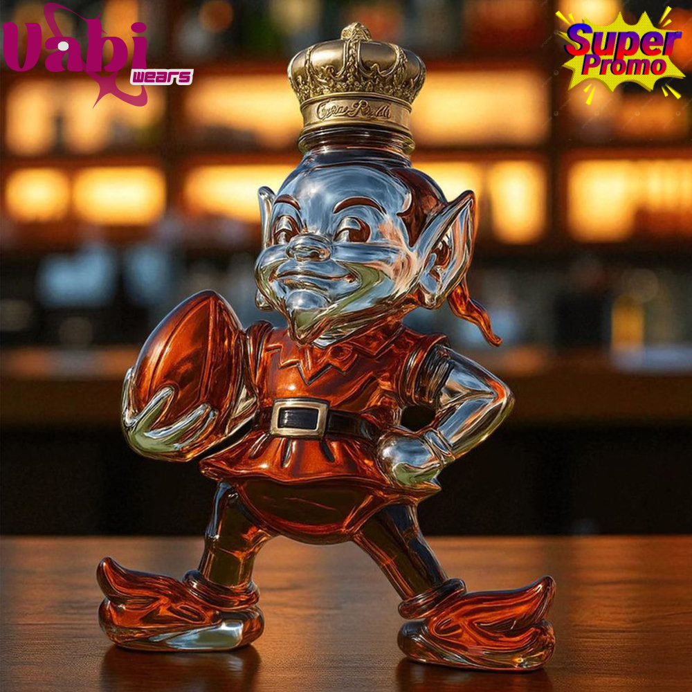 Cleveland Browns Brownie The Elf Special Edition Whiskey Bottle Cleveland Browns Brownie The Elf Special Edition Whiskey Bottle