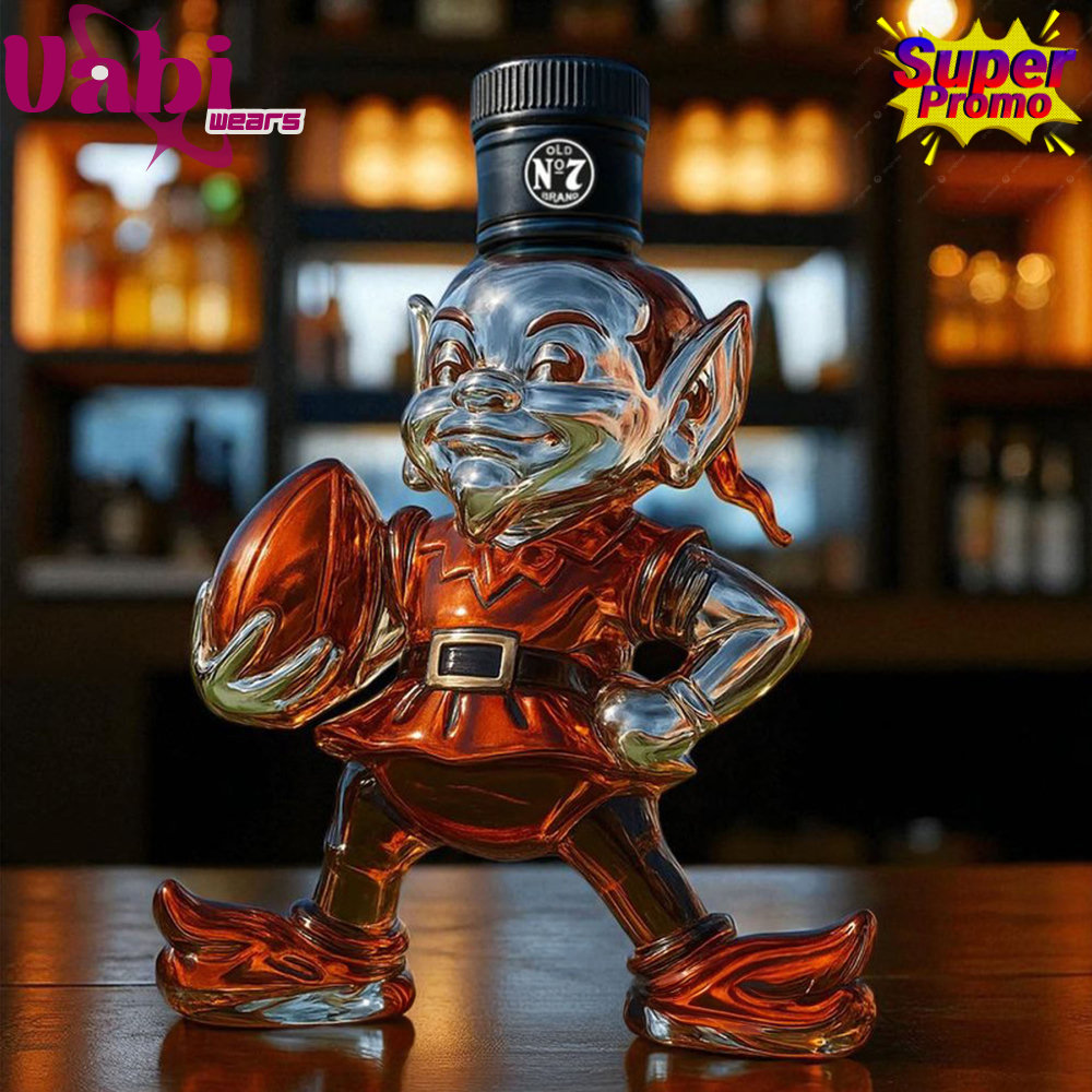 Cleveland Browns Brownie The Elf Special Edition Whiskey Bottle Cleveland Browns Brownie The Elf Special Edition Whiskey Bottle