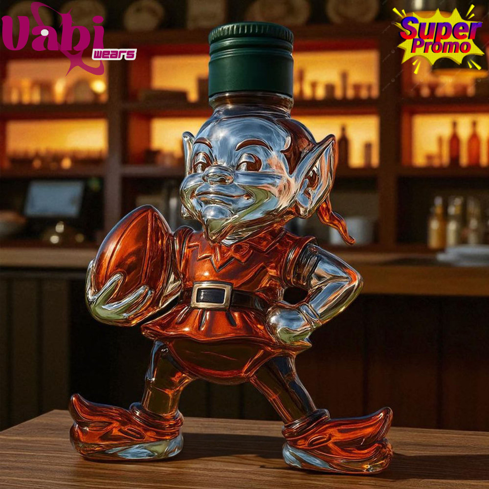 Cleveland Browns Brownie The Elf Special Edition Whiskey Bottle Cleveland Browns Brownie The Elf Special Edition Whiskey Bottle