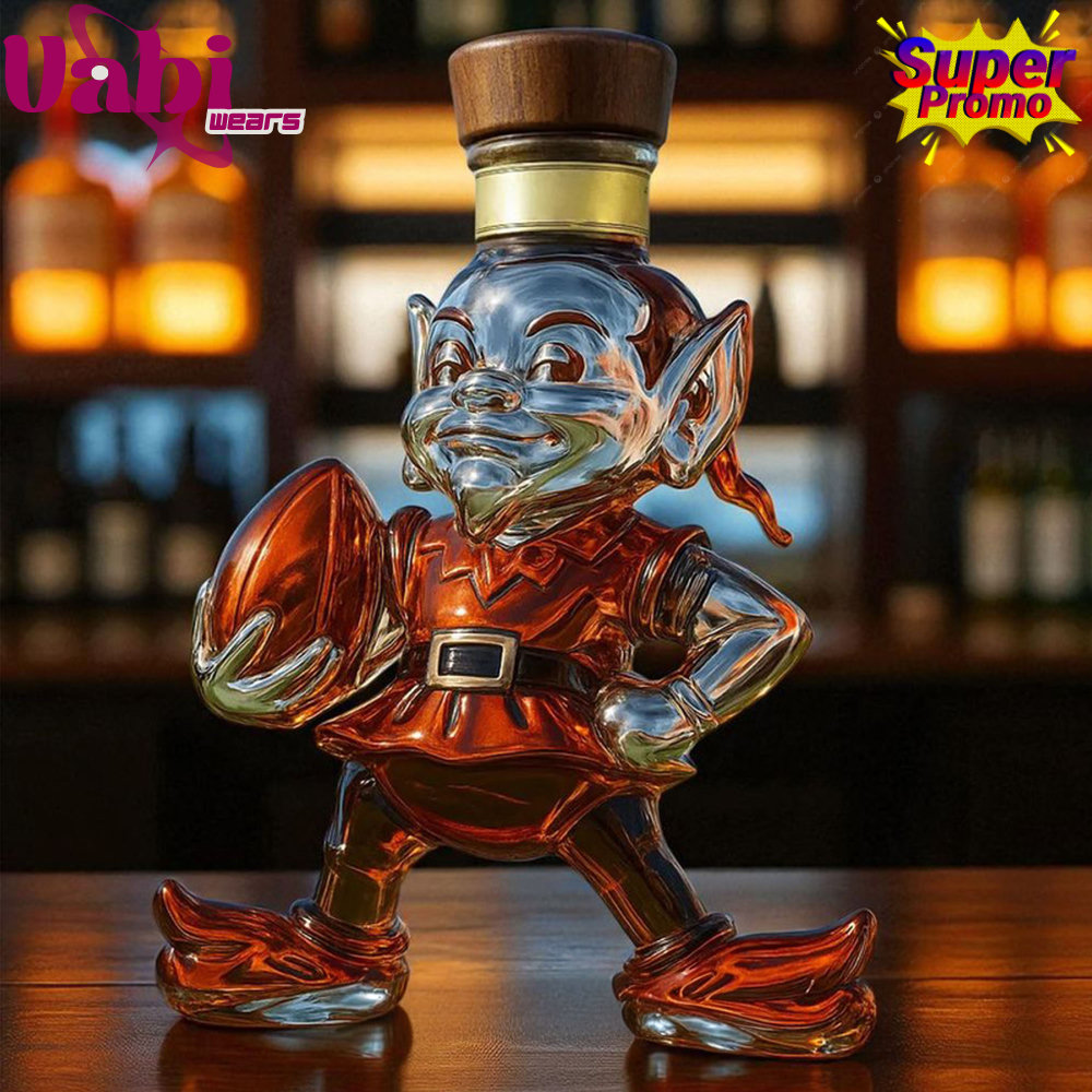 Cleveland Browns Brownie The Elf Special Edition Whiskey Bottle Cleveland Browns Brownie The Elf Special Edition Whiskey Bottle