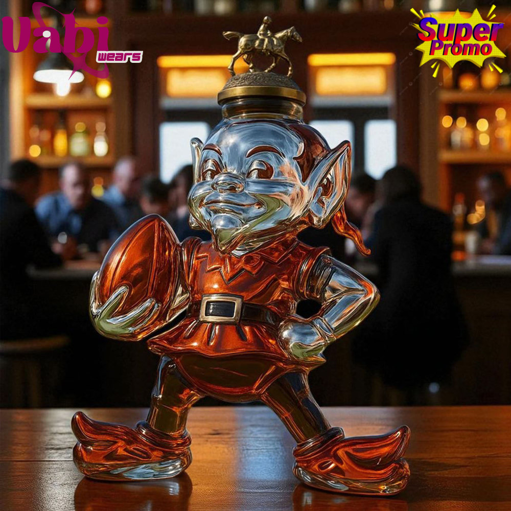 Cleveland Browns Brownie The Elf Special Edition Whiskey Bottle Cleveland Browns Brownie The Elf Special Edition Whiskey Bottle