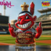 Cleveland Indians Chief Wahoo “2 Time World Series Champions” Whiskey Bottle