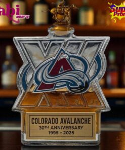 Colorado Avalanche 30th Anniversary Limited Edition Whiskey Bottle 3 Colorado Avalanche 30th Anniversary Limited Edition Whiskey Bottle 4