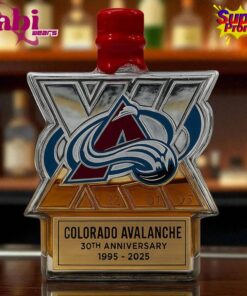 Colorado Avalanche 30th Anniversary Limited Edition Whiskey Bottle 4 Colorado Avalanche 30th Anniversary Limited Edition Whiskey Bottle 5
