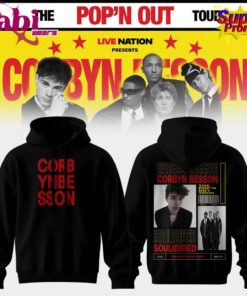 Corbyn Besson x Soulidified The Pop’n Out Tour 2026 Crimson Block Statement
