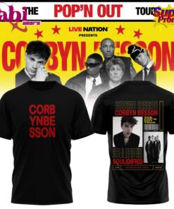 Corbyn Besson x Soulidified The Pop’n Out Tour 2026 Crimson Block Statement