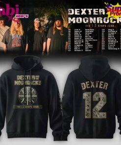 DEXTER & THE MOONROCK – THE 12 STEP TOUR 2026 Hoodie Jersey 4