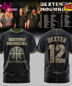 DEXTER & THE MOONROCK – THE 12 STEP TOUR 2026 Hoodie Jersey 4 DEXTER & THE MOONROCK – THE 12 STEP TOUR 2026 Hoodie Jersey 4