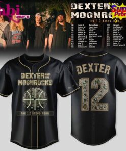 DEXTER & THE MOONROCK – THE 12 STEP TOUR 2026 Jersey DEXTER & THE MOONROCK – THE 12 STEP TOUR 2026 Jersey