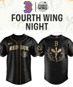 Boston Red Sox Fourth Wings Night 2026 Limited Baseball Jersey Jersey Black Boston Red Sox Fourth Wings Night 2026 Limited Baseball Jersey Jersey Black