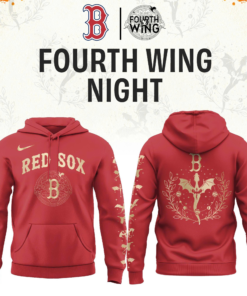 Boston Red Sox Fourth Wings Night 2026 Limited Hoodie