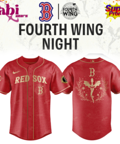 Boston Red Sox Fourth Wings Night 2026 Limited Baseball Jersey Jersey Black