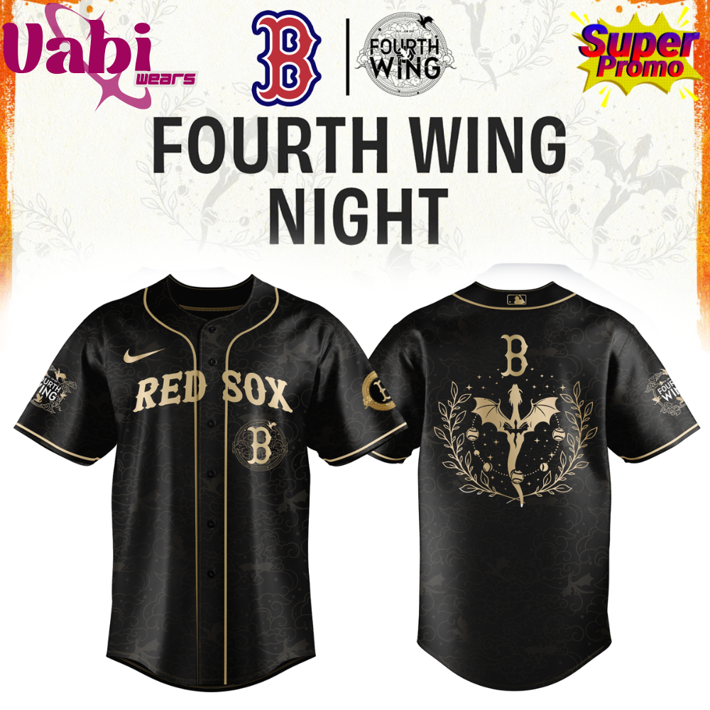 Boston Red Sox Fourth Wings Night 2026 Limited Baseball Jersey Jersey Black Boston Red Sox Fourth Wings Night 2026 Limited Baseball Jersey Jersey Black