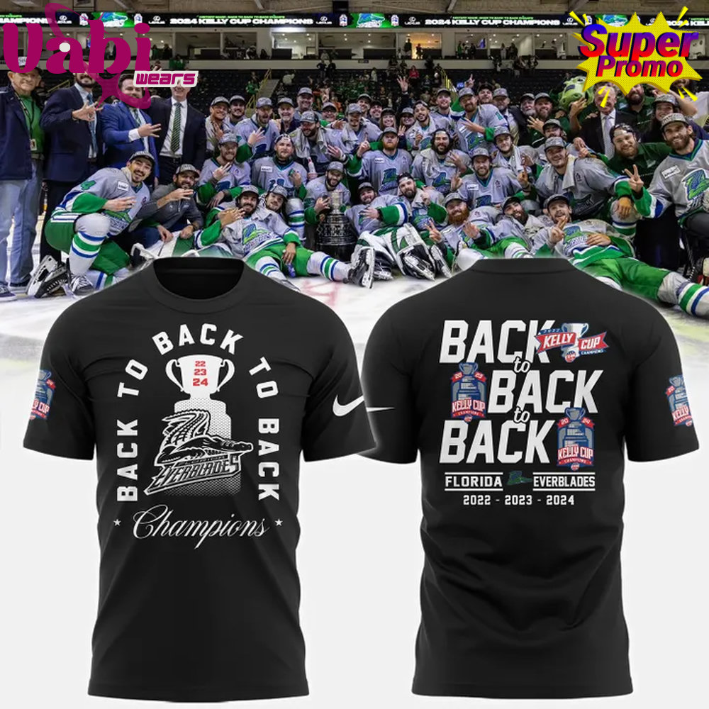 Florida Everblades Champions Limited Edition Tee Florida Everblades Champions Limited Edition Tee