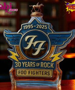 Foo Fighters 30th Anniversary Limited Edition Whiskey Bottle 5
