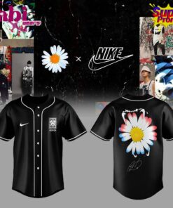 G-DRAGON x PEACEMINUSONE Special Collab Jersey Black