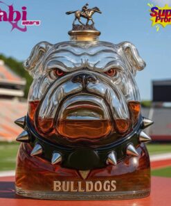 Georgia Bulldogs NCAA Whiskey Bottle