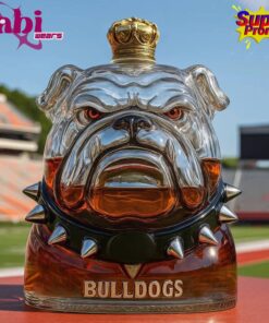Georgia Bulldogs NCAA Whiskey Bottle