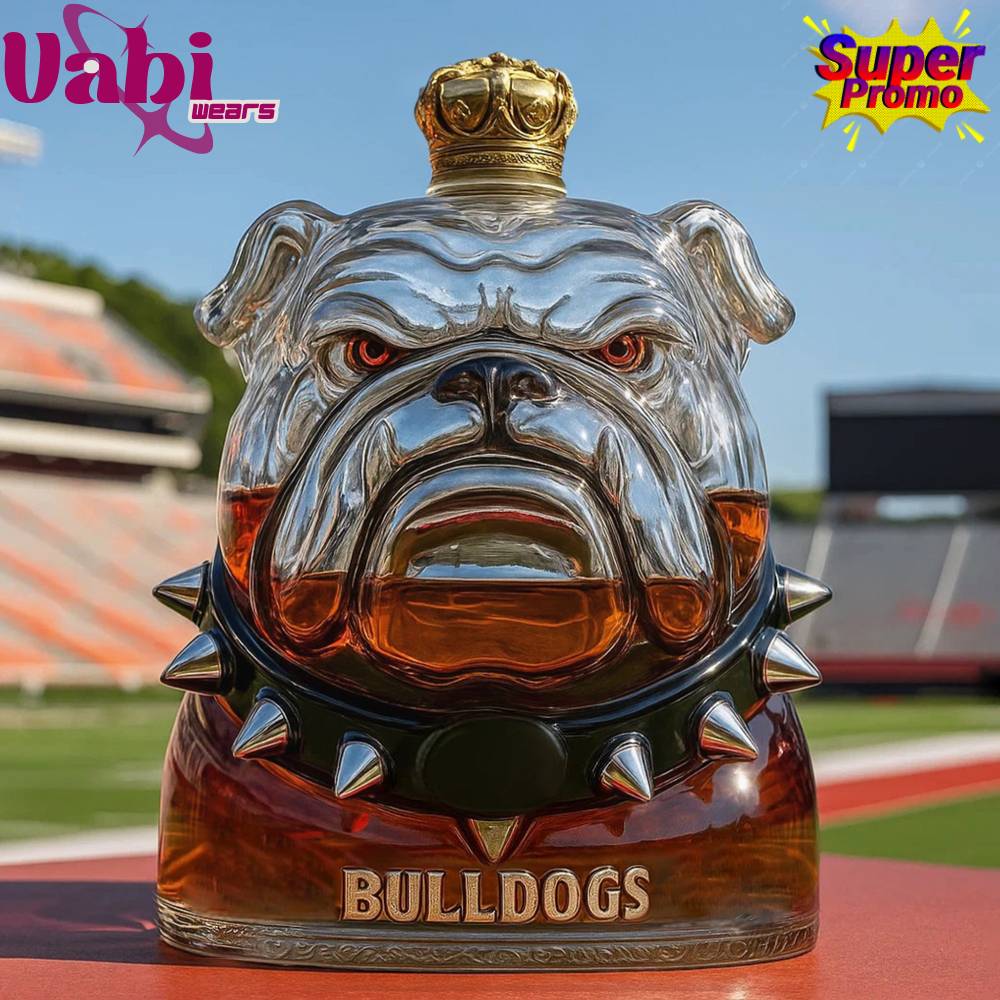 Georgia Bulldogs NCAA Whiskey Bottle Georgia Bulldogs NCAA Whiskey Bottle