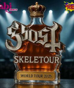 Ghost Band Skeletour World Tour 2025 Limited Edition Whiskey Bottle