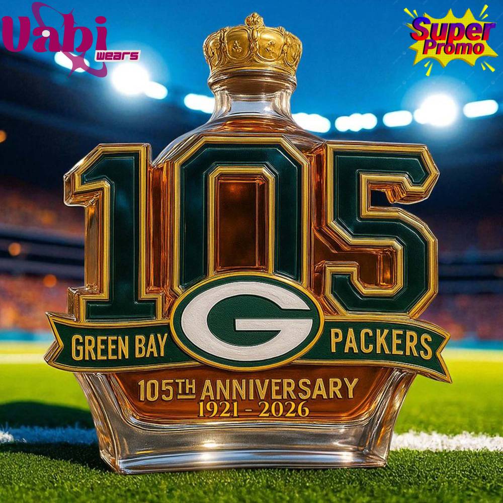 Green Bay Packers 105th Anniversary Limited Edition Whiskey Bottle Green Bay Packers 105th Anniversary Limited Edition Whiskey Bottle