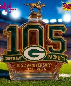 Green Bay Packers 105th Anniversary Limited Edition Whiskey Bottle 1 Green Bay Packers 105th Anniversary Limited Edition Whiskey Bottle 2