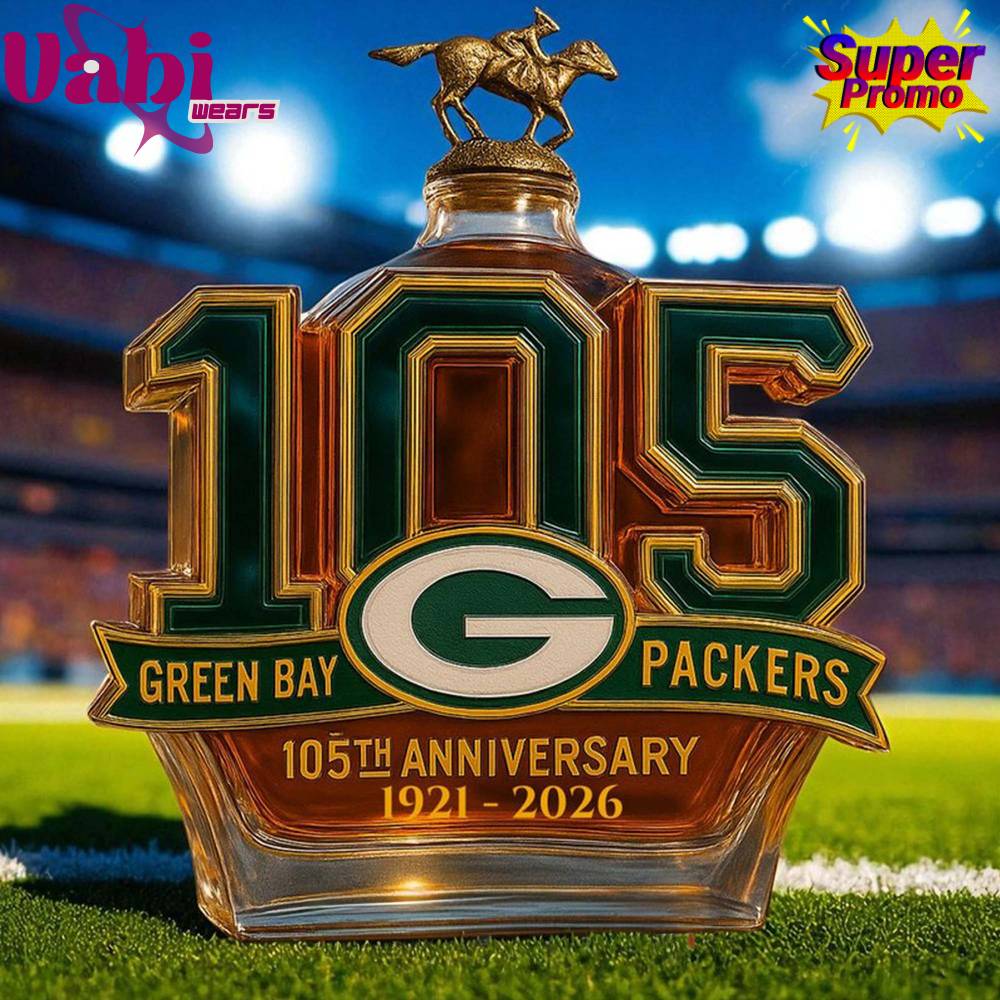Green Bay Packers 105th Anniversary Limited Edition Whiskey Bottle Green Bay Packers 105th Anniversary Limited Edition Whiskey Bottle