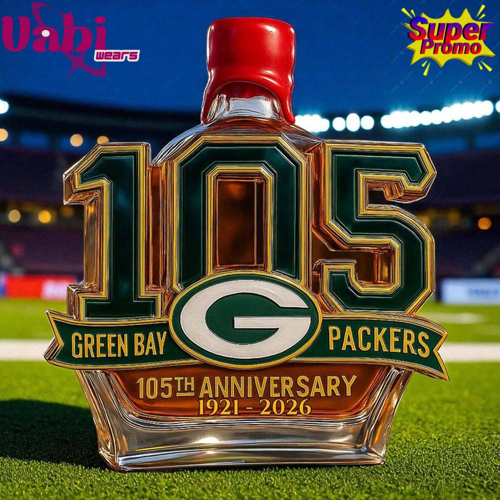 Green Bay Packers 105th Anniversary Limited Edition Whiskey Bottle Green Bay Packers 105th Anniversary Limited Edition Whiskey Bottle