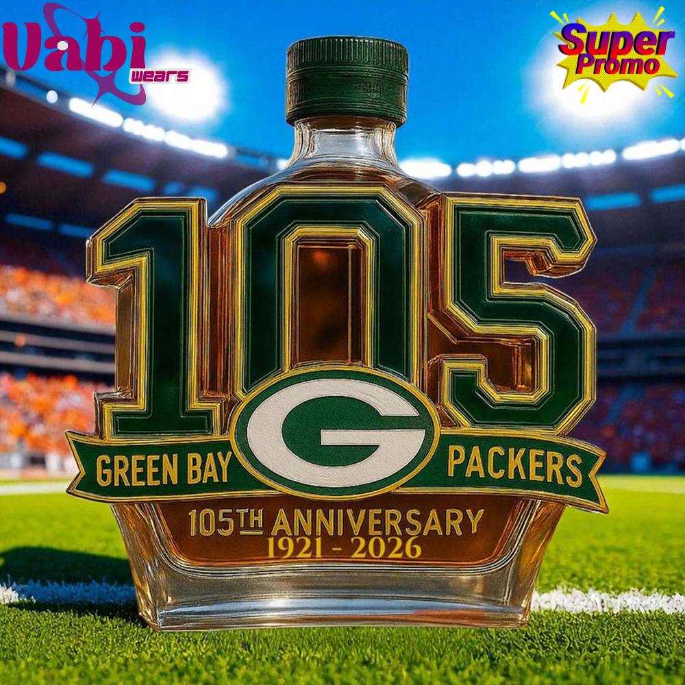 Green Bay Packers 105th Anniversary Limited Edition Whiskey Bottle Green Bay Packers 105th Anniversary Limited Edition Whiskey Bottle