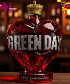 Green Day Forever Love Limited Edition Whiskey Bottle 1