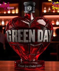 Green Day Forever Love Limited Edition Whiskey Bottle 2