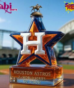 Houston Astros Baseball Champions Star "Go Stros!" Whiskey Bottle 4 Houston Astros Baseball Champions Star Go Stros Whiskey Bottle 5