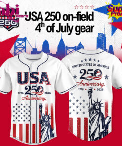 Independence Day 2026 – The USA 250 Anniversary Baseball Jersey