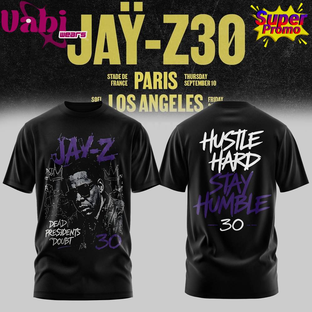 JAŸ-Z 30 Show 2026 Edition Tee JAŸ-Z 30 Show 2026 Edition Tee