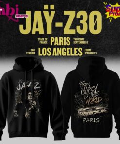 JAŸ-Z 30 Show Paris 2026 Edition Hoodie