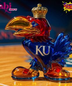 Kansas Jayhawks Limited Edition Whiskey Bottle