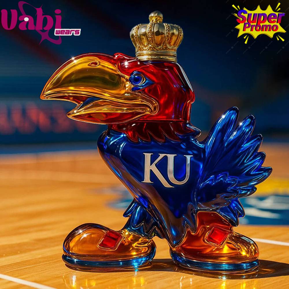 Kansas Jayhawks Limited Edition Whiskey Bottle Kansas Jayhawks Limited Edition Whiskey Bottle