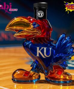 Kansas Jayhawks Limited Edition Whiskey Bottle