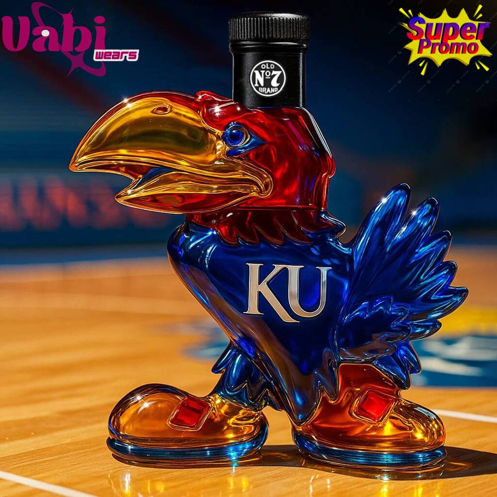 Kansas Jayhawks Limited Edition Whiskey Bottle Kansas Jayhawks Limited Edition Whiskey Bottle