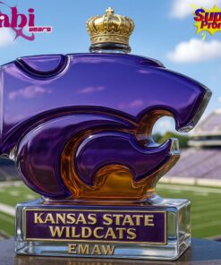 Kansas State Wildcats Limited-Edition Whiskey Bottle