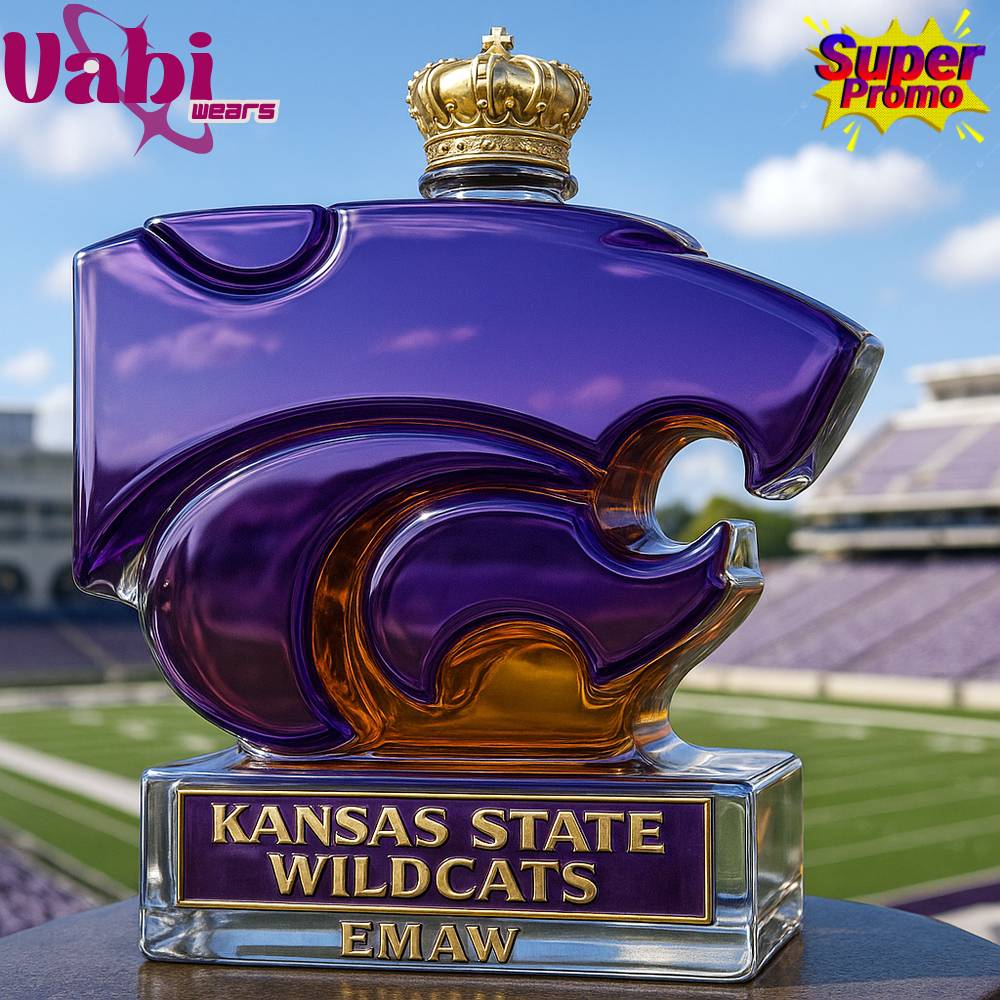 Kansas State Wildcats Limited-Edition Whiskey Bottle Kansas State Wildcats Limited-Edition Whiskey Bottle