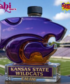 Kansas State Wildcats Limited-Edition Whiskey Bottle
