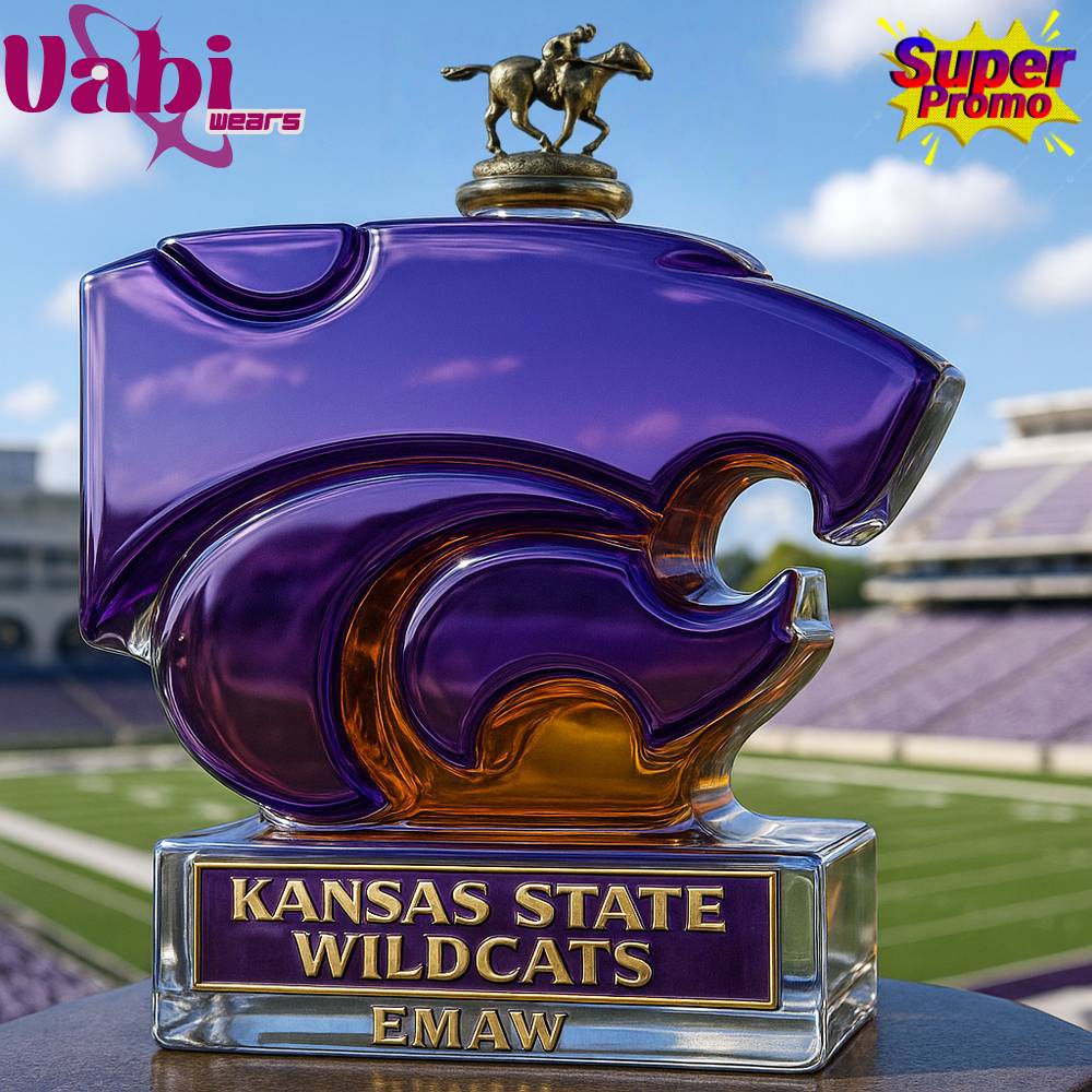 Kansas State Wildcats Limited-Edition Whiskey Bottle Kansas State Wildcats Limited-Edition Whiskey Bottle
