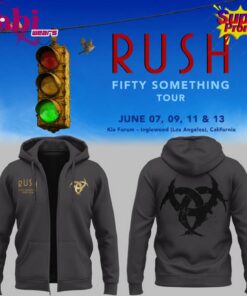 RUSH Fifty Something TOUR 2026 Limited Edition ZipHoodie