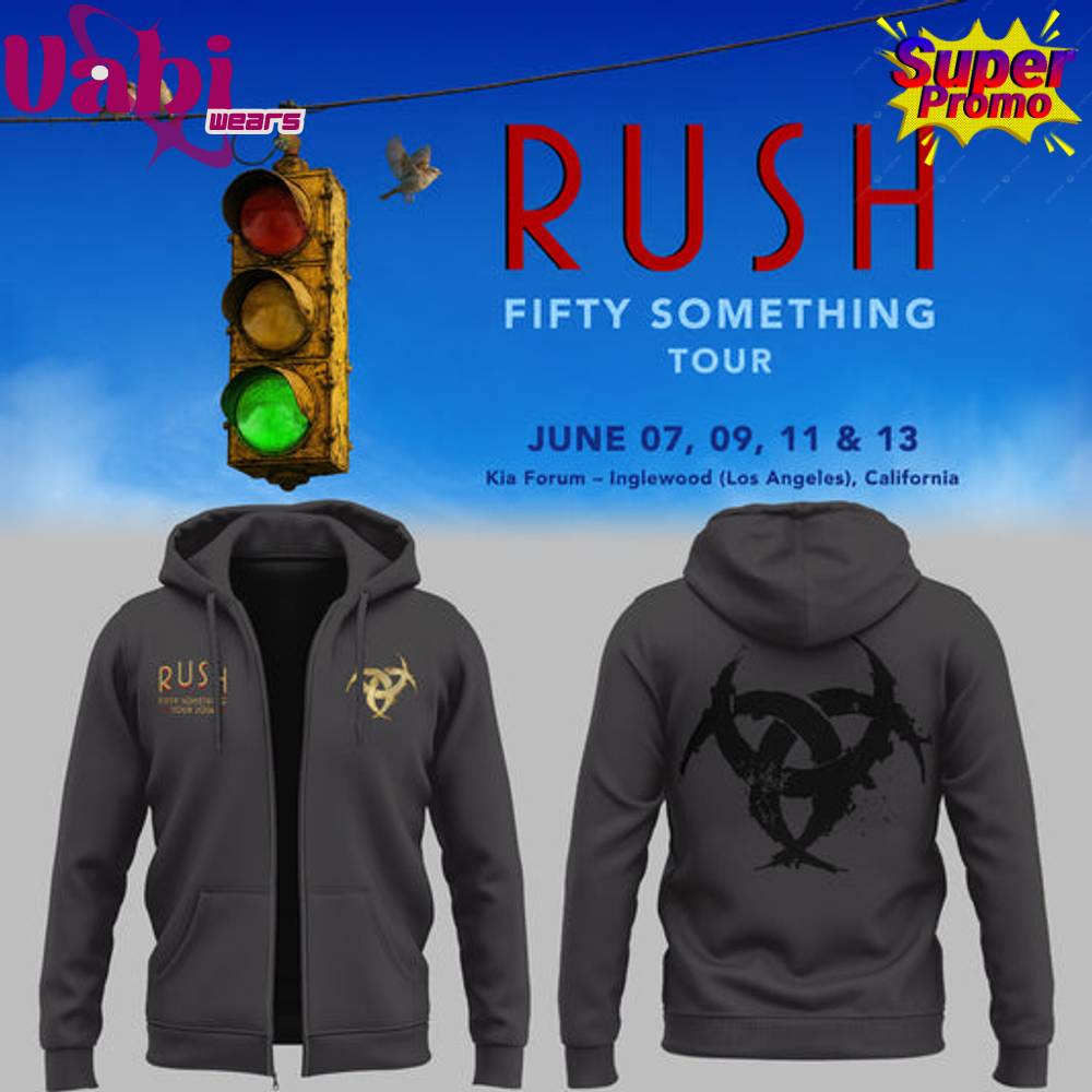 RUSH Fifty Something TOUR 2026 Limited Edition ZipHoodie RUSH Fifty Something TOUR 2026 Limited Edition ZipHoodie