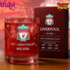 Liverpool 134th Years Anniversary Whiskey Glass